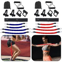 Resistance Bands Band Boxing Muay Training Stretching Strap Set Gym Workout Fintess Exercises Waist Leg Strength Belt 231016