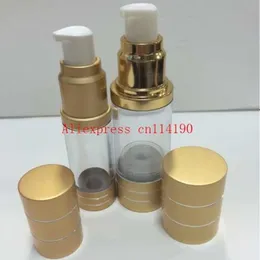 뜨거운 판매 300 PCS/LOT 15ML 30ML 50ML AIRLESS 병, 펌프, 진공, 로션 병, 화장품 포장 WVAMS AEWIE