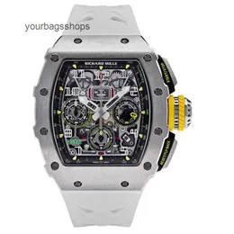 Swiss Watch Women's Wristwatch RM Wrist Watch Rm11-03 Titanium Automatic Watch Flyback Timer Wristwatch Rm11-03 Men's Watch X9 HTH6