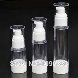 Flacone pompa airless bianco da 15 ml 30 ml 50 ml con ugello per lozione, confezione di gel cosmetico per siero bottiglia Vacumm, 20 pezzi/lotto Fouhl Exqfi