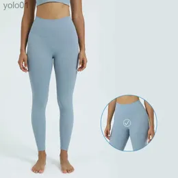 Damen-Trainingsanzüge Lu mit Sport-Workout, Scrunch-Leggings, Fitness-Damen, ohne Kamelzehe, Yoga-Hosen für Frauen, schnell trocknende Laufhose, Fitnessstudio, Tuch, L231017