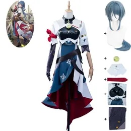 Cosplay Presalation Game Honkai Star Rail Rd Natasha Cosplay Costume Wig Doctor Dress Anime Sexig Woman Outfit Hallowen Carnival Party Suit