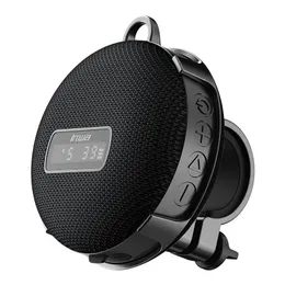 Przenośne głośniki 8 W LED Rowerowe Wyświetlacz Digian Digital bezprzewodowy głośnik Bluetooth Kolumna zewnętrzna IPX7 Wodoodporna subwoofer ręka za darmo 231017