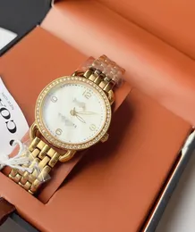 Oglądaj wysokiej jakości kobietę 2023 Luksusowe zegarki dla kobiet projektantki Logo marki z pudełkiem Wysokiej jakości DATEJUST 31 mm kwarcowe zegarki woda woda