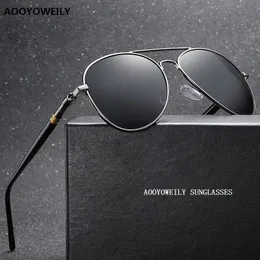 Sunglasses Luxury Men's Polarized Sunglasses Driving Sun Glasses For Men Women Brand Designer Male Vintage Black Pilot Sunglasses UV400 231017