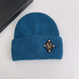 16 Farben Designer Beanie Mode Hochwertige Kaschmir-Schädelkappen Luxurys Marken Wintermütze für Herren Damen Lässige warme Bonnet Beanies