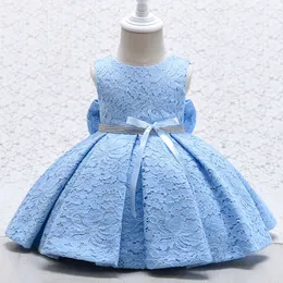 Vestido da menina de flor casamento fofo meninas estilo estrangeiro vestido de noite piano desempenho vestido infantil pequeno anfitrião princesa