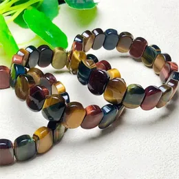 Bangle Natiger Tiger Eye Stone Bracelet Fashion Women Healing Jewelry Gemstone Reiki Energy Holiday Gift 1PCS 10x14mmmm