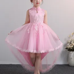 Sukienki dla dziewczyn Design Sukienka dla dzieci na 4-12 dziewcząt przyjęcie weselne Tiul Elegancki księżniczka