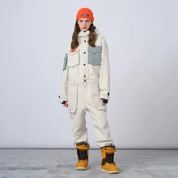 Другие спортивные товары Лыжный костюм Водонепроницаемые, износостойкие и теплые лыжные штаны 231017