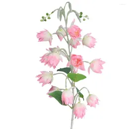 Dekorative Blumen blühen helle realistische gefälschte Convallariae für Hochzeits-Haustischdekoration