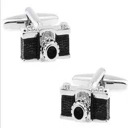 Unique Design Camera Cufflinks for mens copper cufflink wedding Cuff Link Fashion Jewelry Xmas Gift C0532390