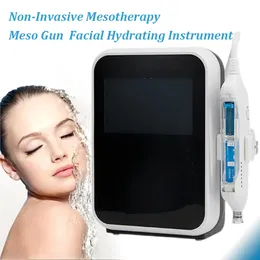 Vendita calda Hello Face Cool Meso Gun Microparticelle Non invasiva Cura della pelle Strumento di bellezza per la rimozione delle rughe degli occhi facciali senza ago