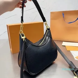 2023-Genuine Leather Designer Crossbody Bag axel handväska lyx varumärke handväska klassiker shopping