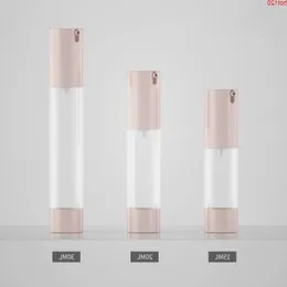 12 x 15ml 30ml Portable Refillable Airless Pump bottles Mini Vacuum Cosmetic Treatment Travel bottlegood Noqmd