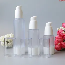 Hot 15ml 30ml 50ml Empty Airless Frosting Bottles Liquid Refillable Packaging Makeup Maquiagem Tools Travel Kit Bottle 100pcsgoods Qicbq