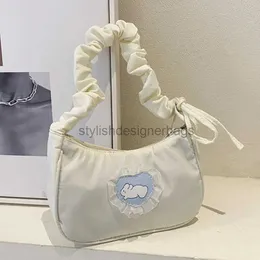 Axelväskor väskor fasion kvinnor soulder väskor nylon sling väska kvinnlig söt spets crossbody andbags messenger andbagssstylishdesignerbags