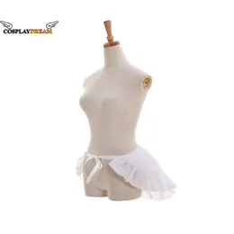 Cosplay Cosplay Donna Bianco Rinascimento Bum Roll per abiti medievali Crinolina elisabettiana Trambusto Gerla Sottogonna Sottoveste per abito medievaleCosplay