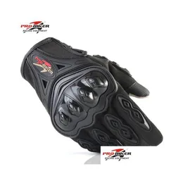 Guanti da moto per motociclisti professionisti per sport all'aria aperta Fl Finger Moto Motocicletta Motocross Equipaggiamento protettivo Guanti Guanto da corsa Arriva Drop Deliv Dhfko