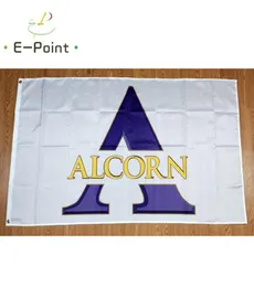 Alcorn State Braves bayrağı 3*5ft (90cm*150cm) polyester bayrak afişini uçan ev bahçe bayrağı şenlikli hediyeler9446744
