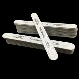 Nail Files 100 pcsLot High Quality Wood 180240 Disposable Cuticle Remover Callus Art Styling Tools Design Sanding 231017