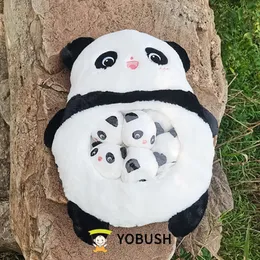 Plush Pillows Cushions Plush Koala Panda Cartoon Animals Bag Bubble Tea Cookie Food Pillow Stuffed Axolotl Bat Pudding Candy Snack Cushion Nap Pillow 231017