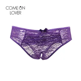 Comeonlover الملابس الداخلية المثيرة Culotte culotte dentelle الجنس النساء الدانتيل موجز زمنيا بالإضافة إلى حجم متعدد الألوان سراويل داخلية pl5008339e