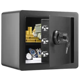 Inne elektronika Vevor 1205 Cubbic Fit Electronic Safe Deposs Box W Digital Access Override Keys do sklepu Dokument biżuterii z pistoletem 231018