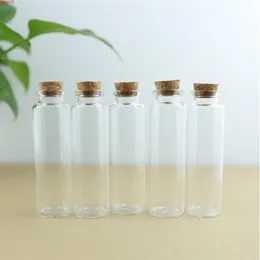 24pcs/lot 50ml 30*100mmガラスボトルコルククラフトジャーストッパーミニ透明な空のdiy