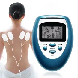 Back Massager TENS ELEKTRISKA NERV MUSCLE STIMULATHER EMS Electric Pulse Digital fysioterapimaskin för smärta Full kroppshals Back Massage 231017