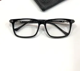 Mens Clear Lens Eye Glasses Cornhaulass Designer Frame Optical Fashion Square Full Rim Frame Óculos Ópticos Armações de óculos de sol da moda com caixa