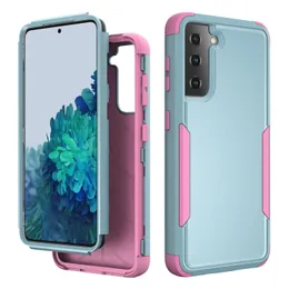 3-in-1-Hybrid-Rüstungs-Verteidiger-Handyhüllen für iPhone 15 Plus 14 Pro Max 13 12 Mini Samsung A14 A54 A53 S23 Ganzkörper-stoßfeste, robuste, einfache Abdeckung