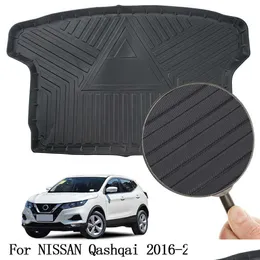 Car Trunk Cargo Liner Rear Boot Mat Er Fit For Nissan Qashqai - Drop Delivery Dhi0U