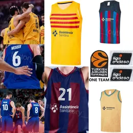 Tryckt basket Baloncesto 44 Joel Parra Jerseys Barca Lassa 22 Jabari Parker 13 Tomas Satoransky 12 Nikola Kalinic 1 Oscar da Silva 8 Dario Brizuela Liga A