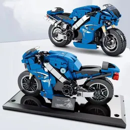 変換玩具ロボットテクニカルシティスピードレーシングモーターサイクルカーモデルビルディングブロックMOCエキスパートバイク子供コンストラクションブリックセットキッズおもちゃ231018
