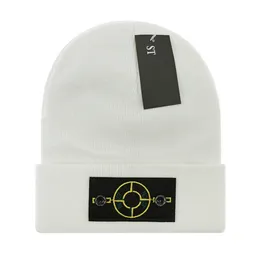 Novos gorros de luxo designer de inverno homens e mulheres design de moda chapéus de malha outono boné de lã carta ilha unissex chapéu quente F-8