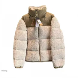 Män jacka fleece man faux shearling ytterkläder rockar lamm ull vinterrock parka överrock avslappnad mode kvinna tjock varm designer klädo41w