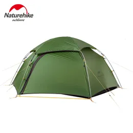 Tält och skyddsrum Cloud Hexagonal Four Seasons Tält utomhus camping Två personer Rain Proof Sun Mountain Tent 231017