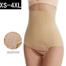 Intimo elasticizzato e modellante da donna Vita alta Pantaloni addome dopo il parto Mutandine a nido d'ape 3D Biancheria intima modellante per il corpo Lingerie sexy con cavallo al seno