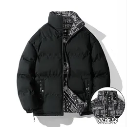 No-RTH F-AC-E DUPE Winter Jacket Coat Luxury Downs Men Men Mase Fashion Dwuestratywna odwracalna kurtka kołnierz S-4xl