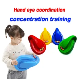 Other Toys Children's Hand eye Coordination Kid Adult Concentration Equipment Training Kindergarten Sensory Up and Down Turntable 88 231017