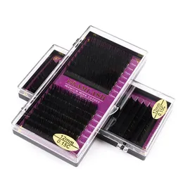 Ciglia finte GLAMLASH All'ingrosso 16 file BCCCD Curl Visone naturale Ciglia singole Premium Individuali Ciglia finte 231017