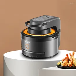 Joyoung 220V Elektrikli Fry Pot 5L Ev Hava Hava Kızartma Yağı Ücretsiz Tavuk Sığır Fritöz Fırın Kızartma Makinesi