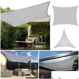 Skugga skugga 3/4x5m 5x6m 6x8m UV -skydd 70% vattentät oxford tyg utomhus sol SUNSN SAILS NET Tak