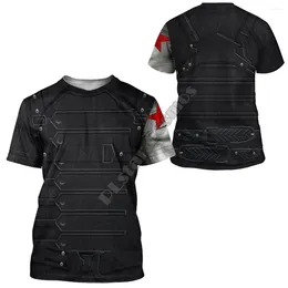 Homens Camisetas Plstar Cosmos Cosplay Soldado Uniforme 3D Impresso T-shirt Harajuku Streetwear Homens Engraçados para Mulheres Manga Curta 11