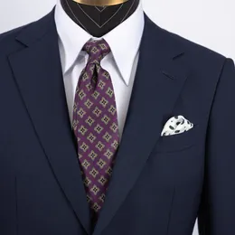 9cm Necktie Purple Men's Ries Blue Tie Tie Floral Ties for Men Business Necktie Ties Zmtgn2410