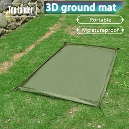 Outdoor Pads 3D Bathtub Groundsheet Outdoor Camping Ground Mat Waterproof Three-dimensional Picnic Mat Moistureproof Pad for Tent 231018