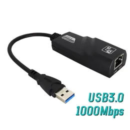 WiFi Finders 1000Mbps USB30 Cablato da USB a Rj45 Lan Scheda di rete adattatore Ethernet per PC portatile 231018