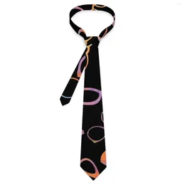 Fliegen Brillen Krawatte Orange und Blau Brillen Cosplay Party Hals Klassisch Elegant Für Männer Grafik Kragen Krawatte Geschenk