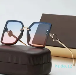 Neue modische Schmetterlings-Sonnenbrille für Damen, Schutz, Vintage-Design, randlose Metall-Sonnenbrille, Weihnachtsdekoration, Motorradbrille